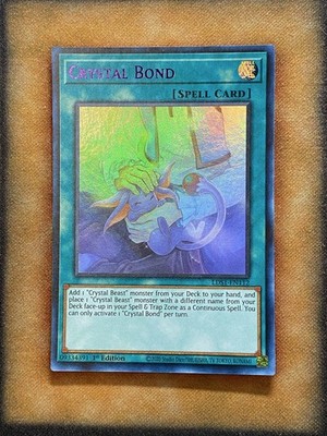 Yugioh Crystal Bond LDS1-EN112 Ultra Rare 1st Ed PURPLE NM