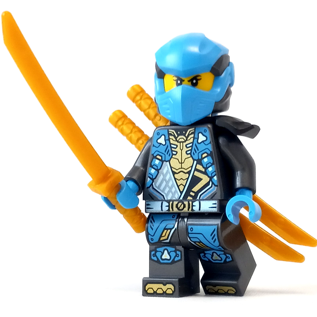 ニーナ様 凪青銅4号　雷鳴青3号　入道朱雀金4号 LEGO® Ninjago Nya Minifigure 71841 Dragons Rising Dragonian Mini