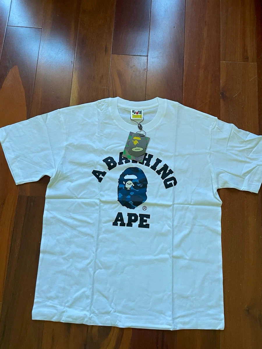 A Bathing Ape Size L White Shirts for Men for sale | eBay