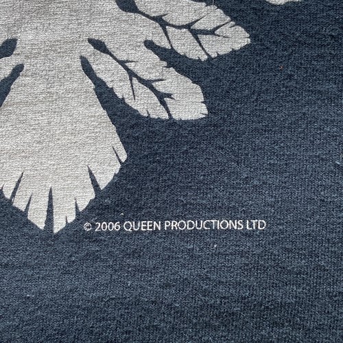 Queen + Paul Rodgers 2006 Tour T-Shirt XL Black Anvil Vintage Rock Tee - Picture 5 of 15