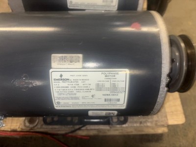 EMERSON 2HP 56HZ AC MOTOR P63TYCJE-2724 200-230/460VOLT 3PH