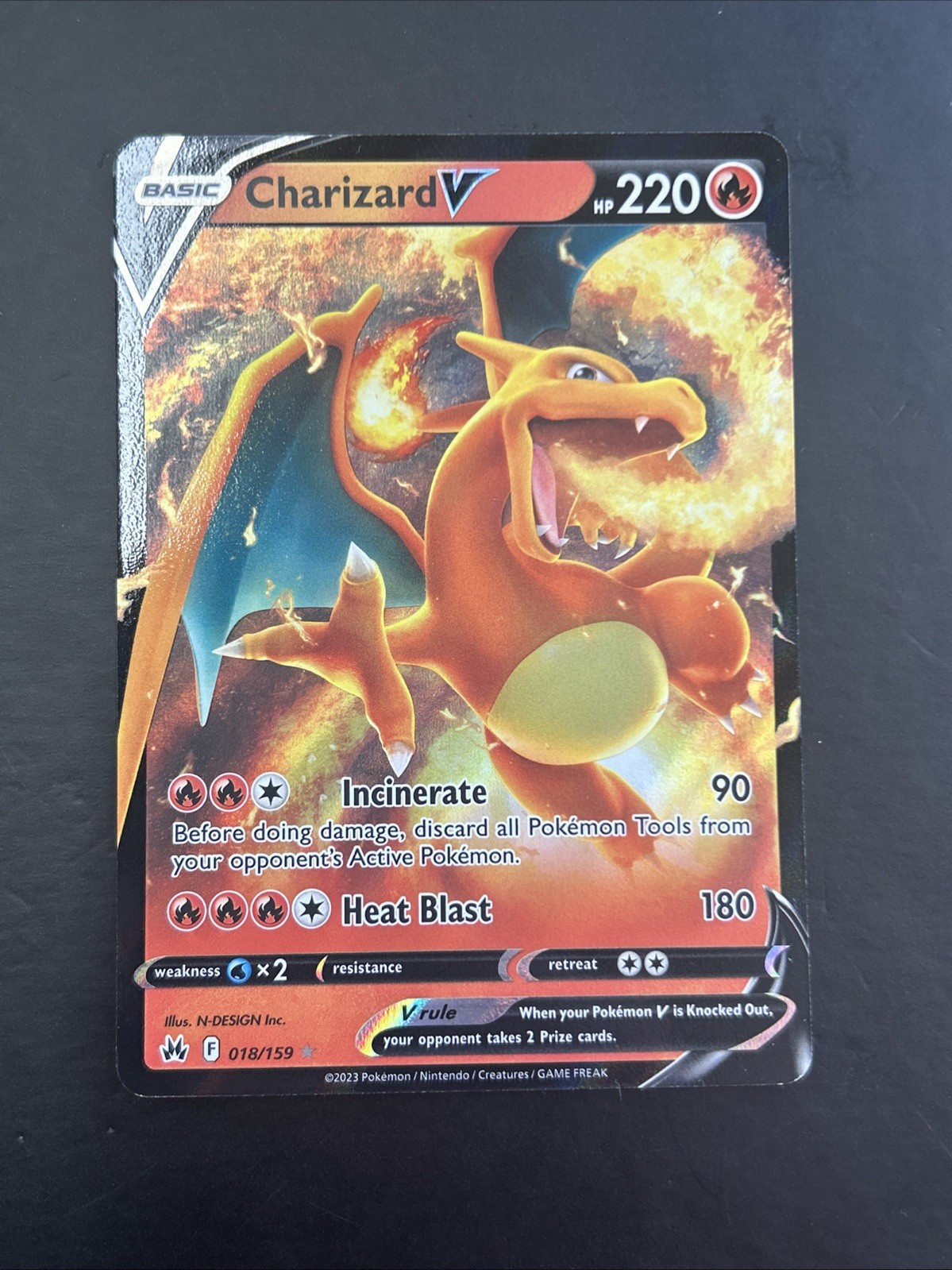 Pokemon Brilliant Stars - Charizard V 017/172
