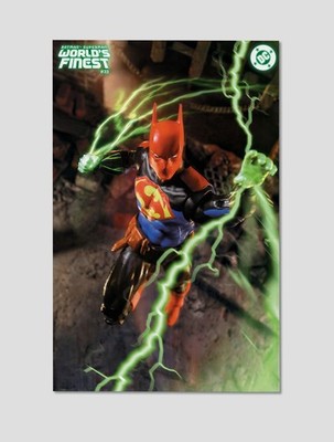 Batman Superman World's Finest #33 Hero Giclee Print Poster  11x17 DC Wall Art