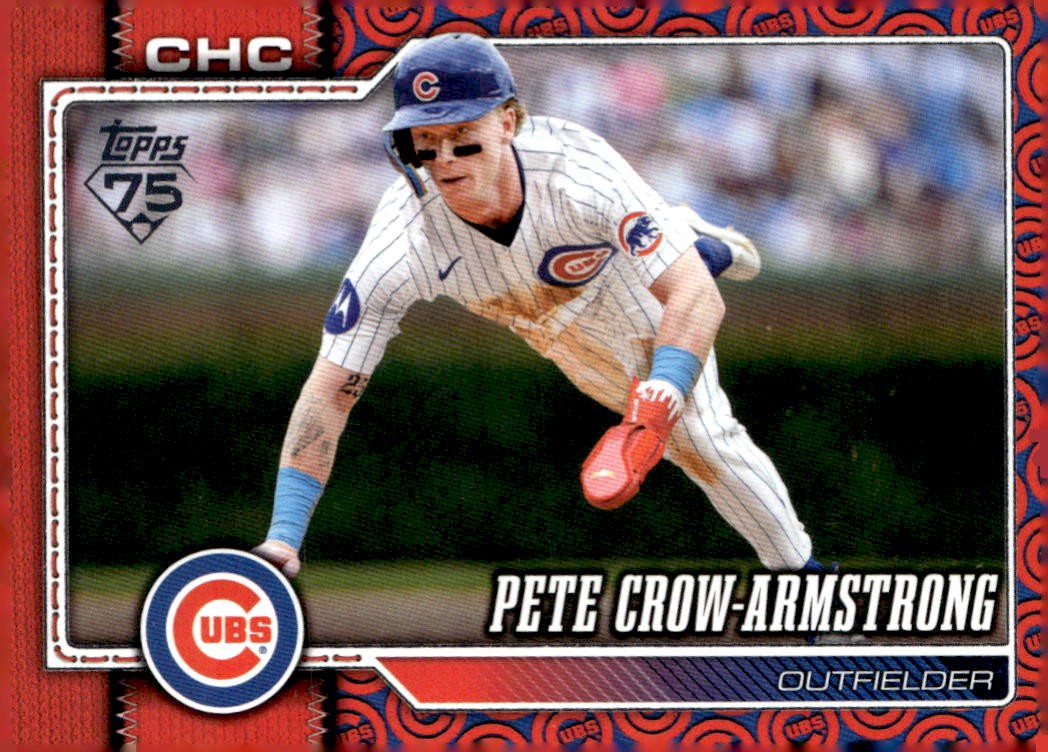 2026 Topps Team Color Border #196 Pete Crow-Armstrong - NM-MT