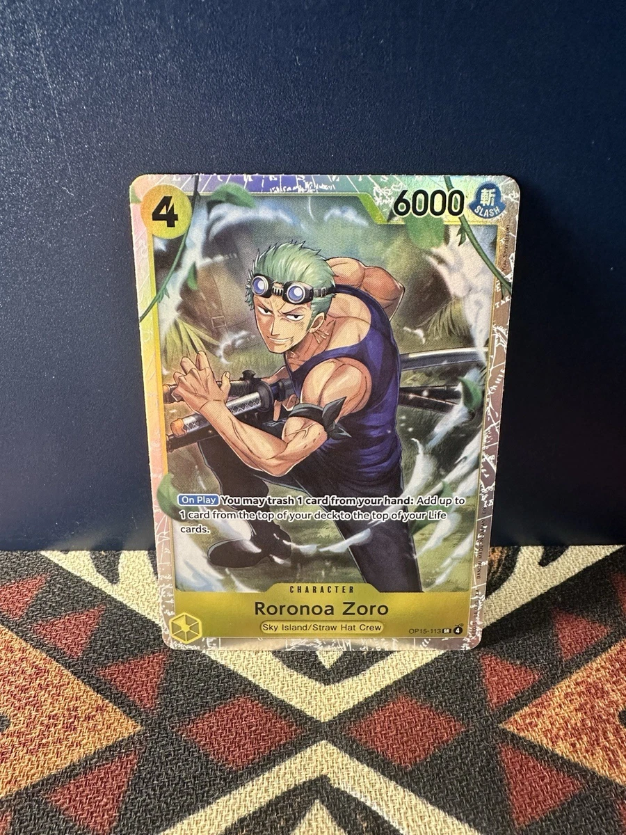 Roronoa Zoro OP15-113 Adventure on Kami's Island for sale | eBay