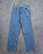 NEW Sonoma Relaxed Fit Jeans Boys 16R 28x29 Blue Denim Straight Leg High Rise