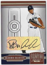 2005 Donruss Signature Series Wladimir Balentien Autograph #124 Silver Auto