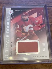 2024-25 Upper Deck Ultimate Rookies Jersey Patch Adam Klapka /499 (MEM, RC)