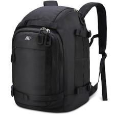 MoopGou Ski Boot Bag, 50L Ski Boot Travel Backpack 1680D Nylon Waterproof Ski