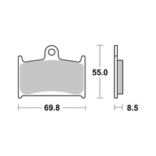 BREMBO BELÄGE SR07SU14SR