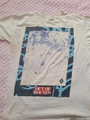 Vintage Out Of Bounds Ski T Shirt Mens XL Park City Utah USA Oneita 