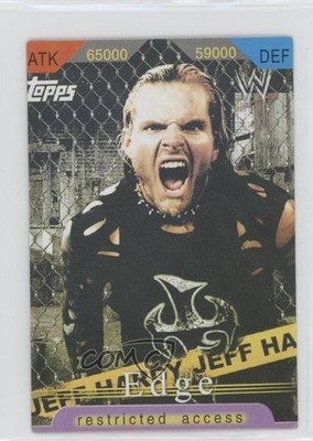 2006 WWE Insider Restricted Access Game Cards Edge Jeff Hardy ( Pictured) 0w6