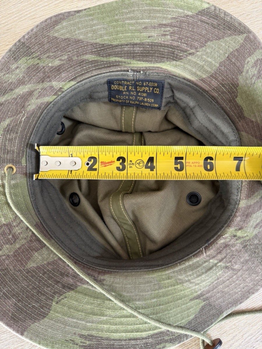 RRL Camo Twill Bucket Hat Ralph Lauren Double RL Vintage