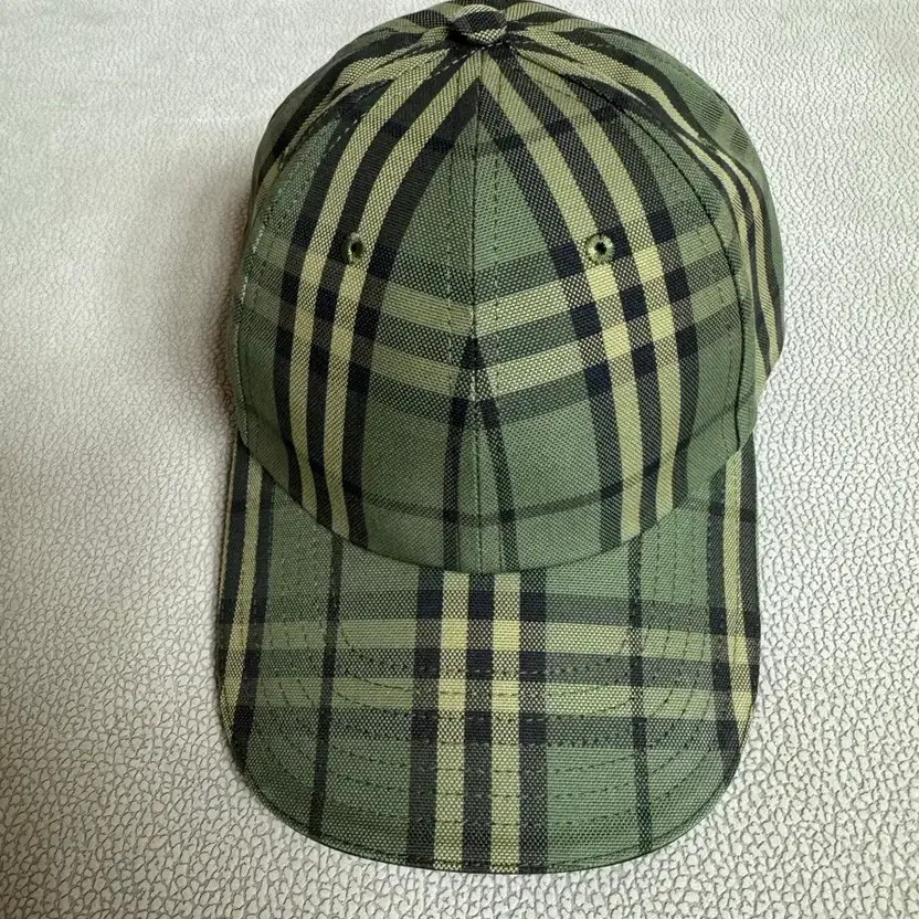 Burberry Cap - Authentic Check Pattern Baseball H… - image 6