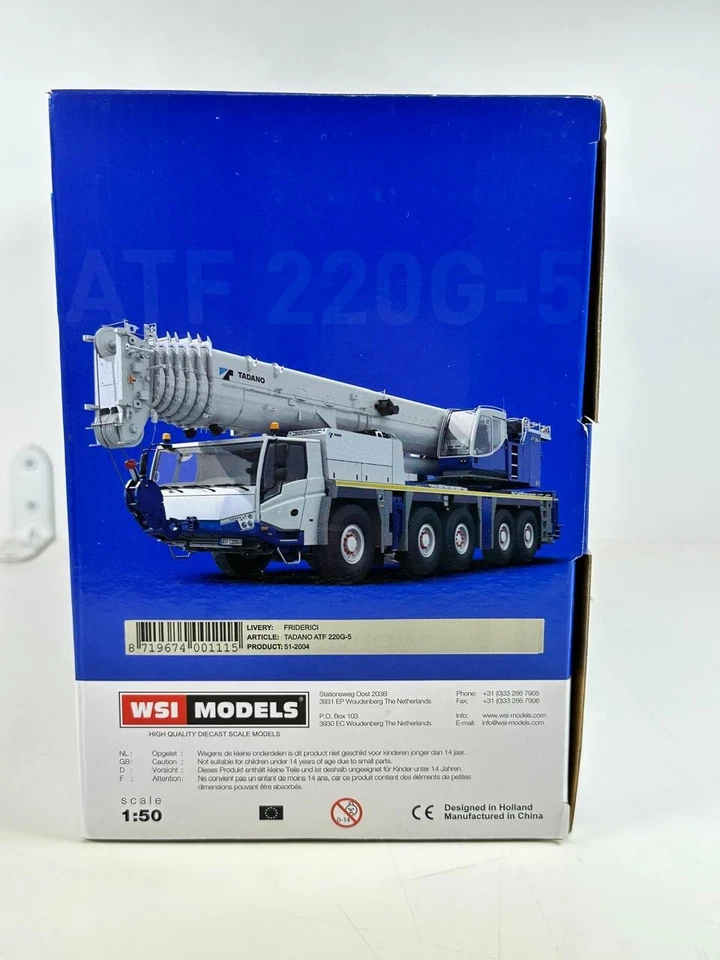 WSI truck models, TADANO ATF 220G-5 , FRIDERICI - Image 4 of 4