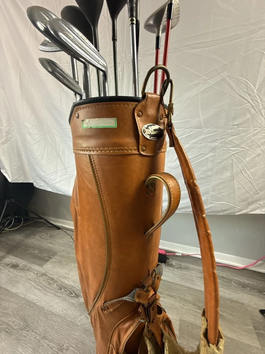vintage wilson golf bag products for sale | eBay