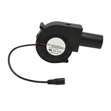 120mm Mini Blower Fan, DC 12V Mini Blower Fan with Speed Control for Receiver