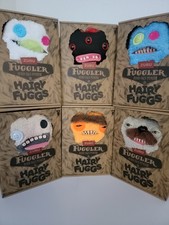 New Zuru Fuggler Lot Of 6 Hairy Fuggs 9" Plush Funny Ugly Monsters Collectable