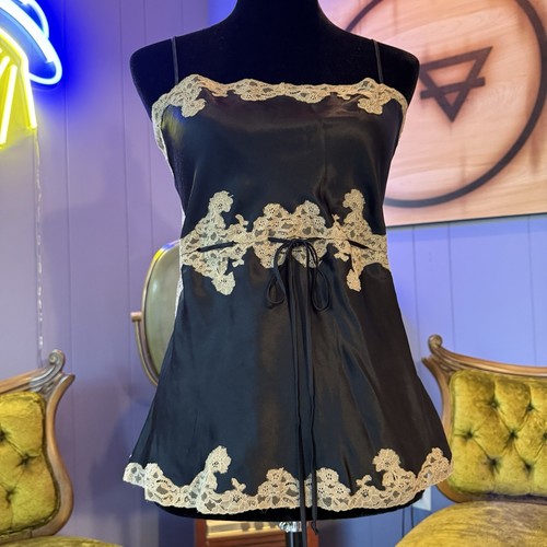 Vintage Y2K Leigh Bantivoglio French Lace Cami - Picture 2 of 9