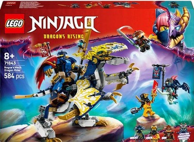 LEGO Ninjago Rogues Mech-Drachenreiter, Rontu der Meisterdrache usw NEU & OVP