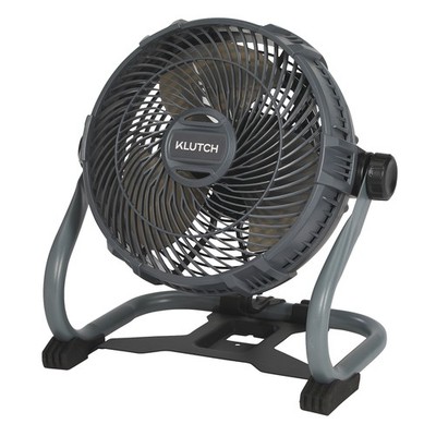 Klutch 20V, 9in. Cordless Fan, 450 CFM, Brushless, Bare Tool