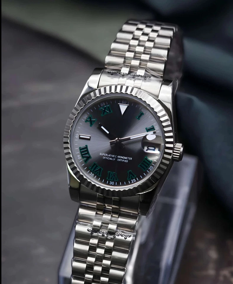 Custom Built SKO Mod por Modier | Esfera romana estilo SKOjust | NH35 | Zafiro | Foto 3 de 4