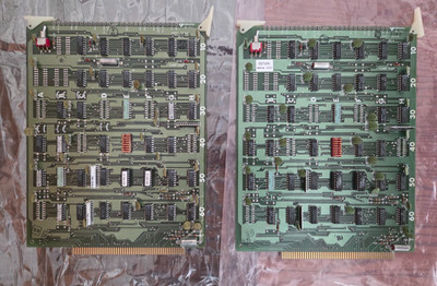 2x Vintage Retro Rare Versatec Boards 382141 Xerox