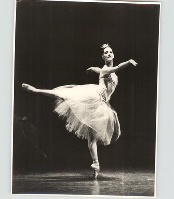 American BALLET Theater's CYNTHIA HARVEY ''Swan Lake'' NEW YORK 1991 Press Photo