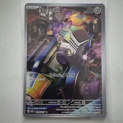 Varoom 206/197 Sv03: Obsidian Flames Holo - Full Art