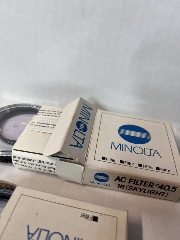 Lote de accesorios para cámara Minolta vintage Foto 4 de 4