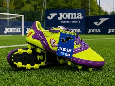 Joma Super Copa 211 FG Soccer Cleats EU 36 US 4.5 Purple Volt New Box Tags