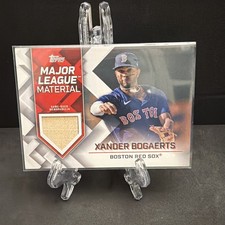 2022 Topps Series 1 Major League Material Relic #MLM-XB Xander Bogaerts Red Sox