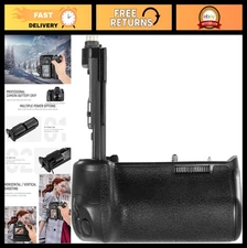 Vertical Battery Grip for Canon 6D Mark II DSLR - Dual LP-E6/LP-E6N Battery Hold