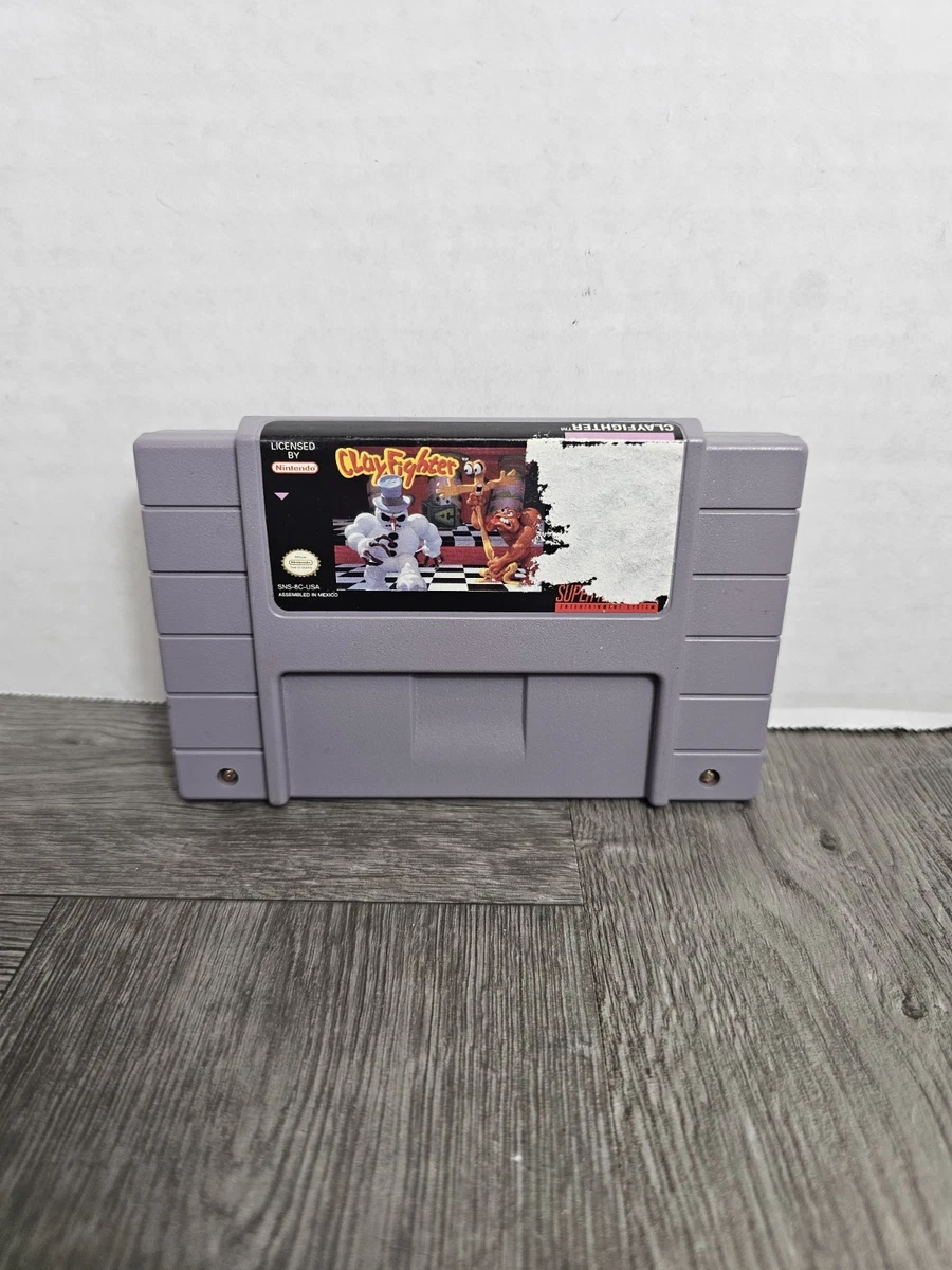 Clay Fighter Nintendo SNES Video Games for sale | eBay
