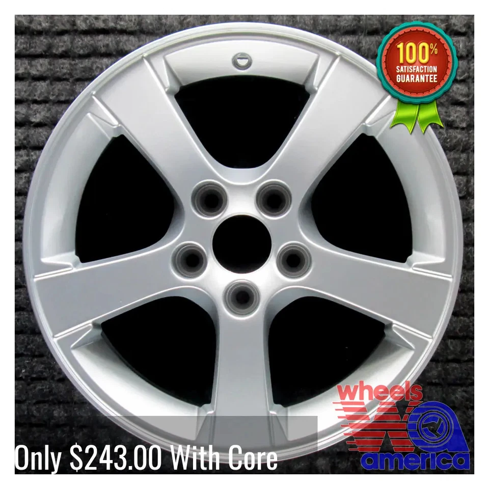 Wheel Rim Saab 9-3 16 2003-2012 12787994 Painted OEM Factory OE 68255 - Image 2 of 4