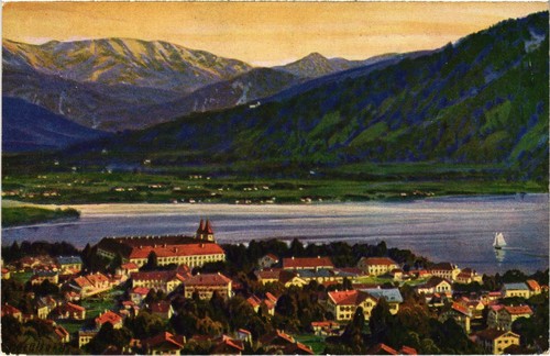 Carte Postale Ancienne – Tegernsee Hauptstrasse – Allemagne – (1213812)