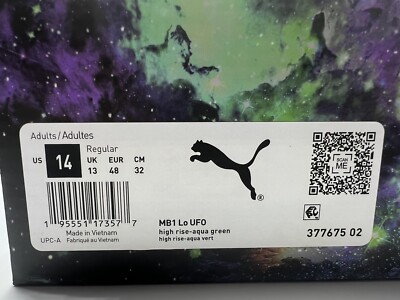 ろっく Puma Lamelo Ball MB.01 Low UFO Men's Size 14 (377675-02) NIB | eBay