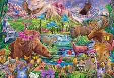 Ceaco Majestic Wilderness 2000 Piece Jigsaw Puzzle