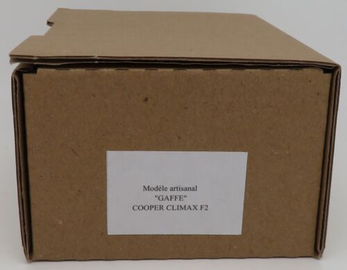 Rare KIT METAL MONTE MCM 1/43 GAFFE COOPER CLIMAX F2 acheter T45 #2 by CHRISTIAN GOUEL