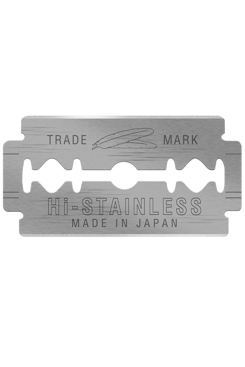 Razor Blades Hi Stainless Shaving FEATHER Double Coated classic