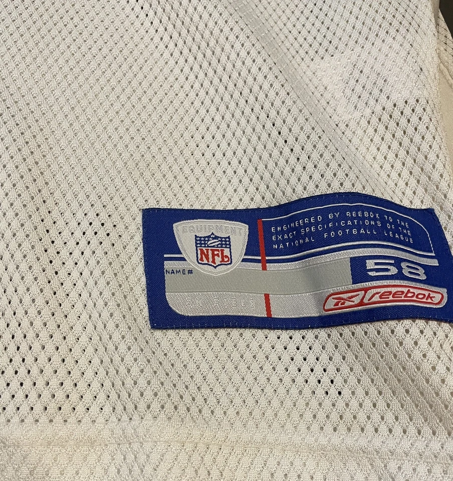 Camiseta blanca para hombre Reebok New Orleans Saints NFL Aaron Brooks #2 talla 58 Foto 2 de 4