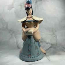 Kay Finch of California "Courting Woman" Figure Signed 1950s
