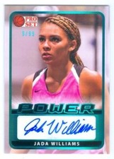JADA WILLIAMS ARC AUTOGRAPH CARD /99 LEAF PRO SET POWER BASKETBALL 2022 See Desc