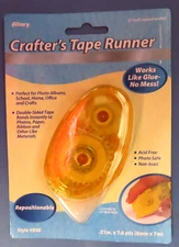 Allary Crafter's Tape Runner. .31" x 7.6 yds. Repositionable  #838   NEW