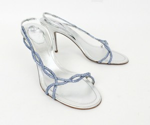 rene caovilla crystal embellished sandals