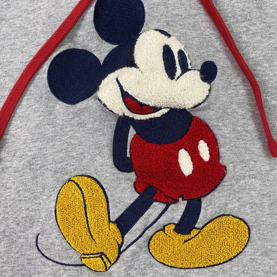Disney world Mickey Mouse mens Pullover XS Hoodie Sweatshirt Classic