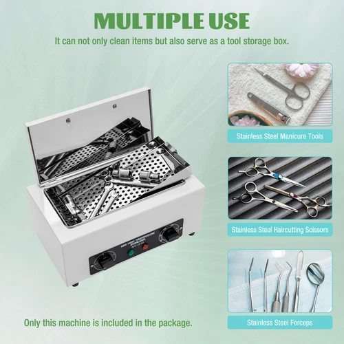 Esterilizador de calor seco gabinete autoclave lupa tatuajes desinfección máquina de salón - Imagen 5 de 14