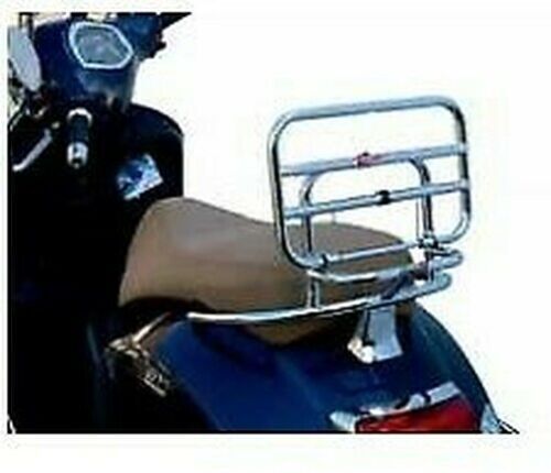 Vespa PX Gepäckträger Hinten Schwarz - Italienischer Hersteller F.A ITALIA