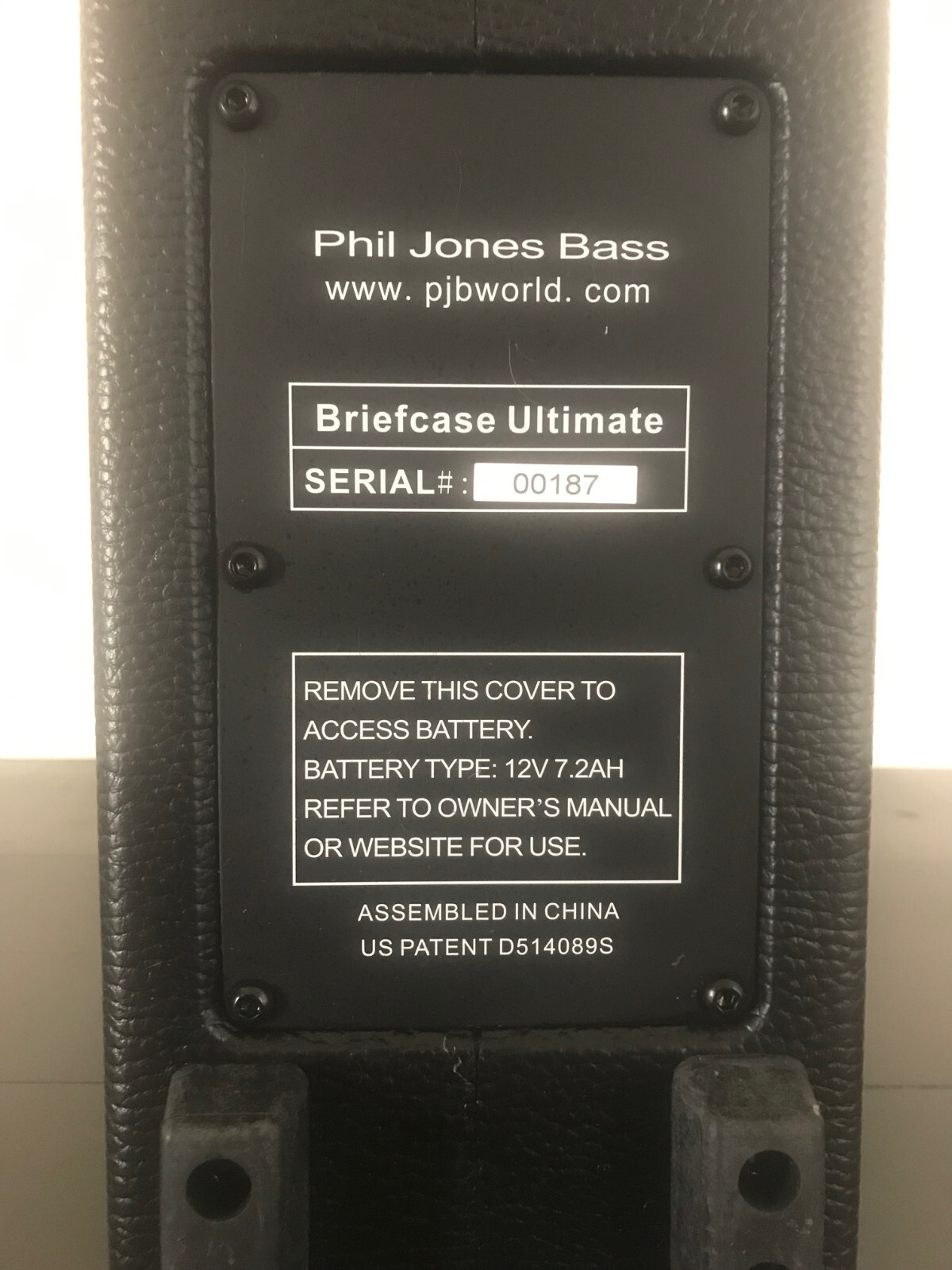 Phil Jones Briefcase Amp / ULTIMATE Used, MINT 200 Watts eBay