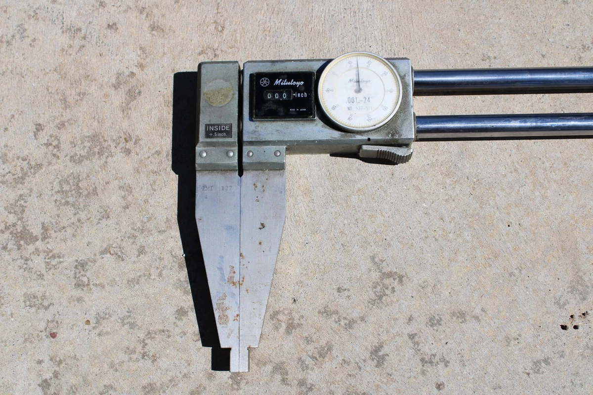Mitutoyo Dual Beam 24 Inch Caliper No. 537 511 .001 24